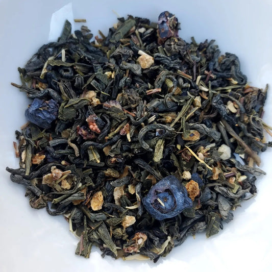 Blueberry Green Tea