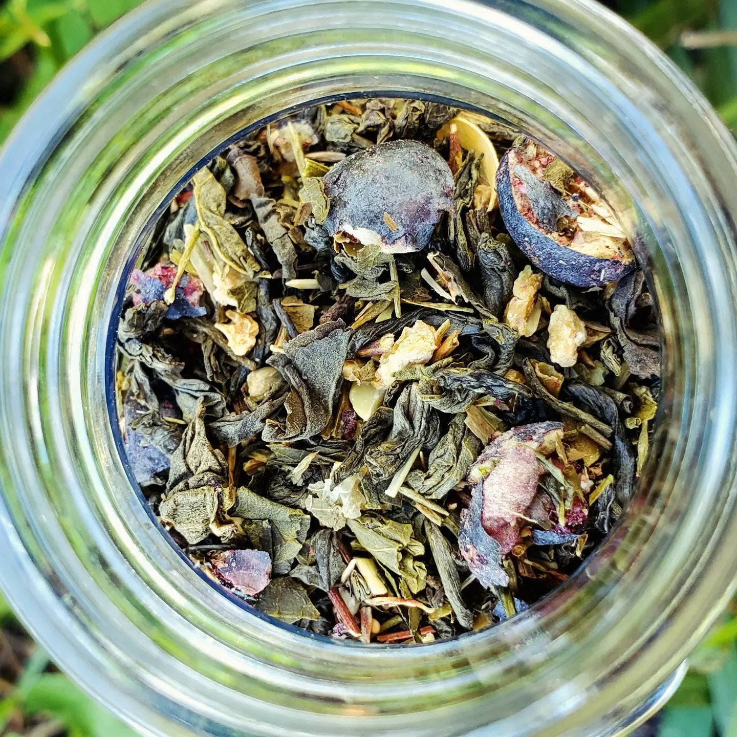 Blueberry Green Tea