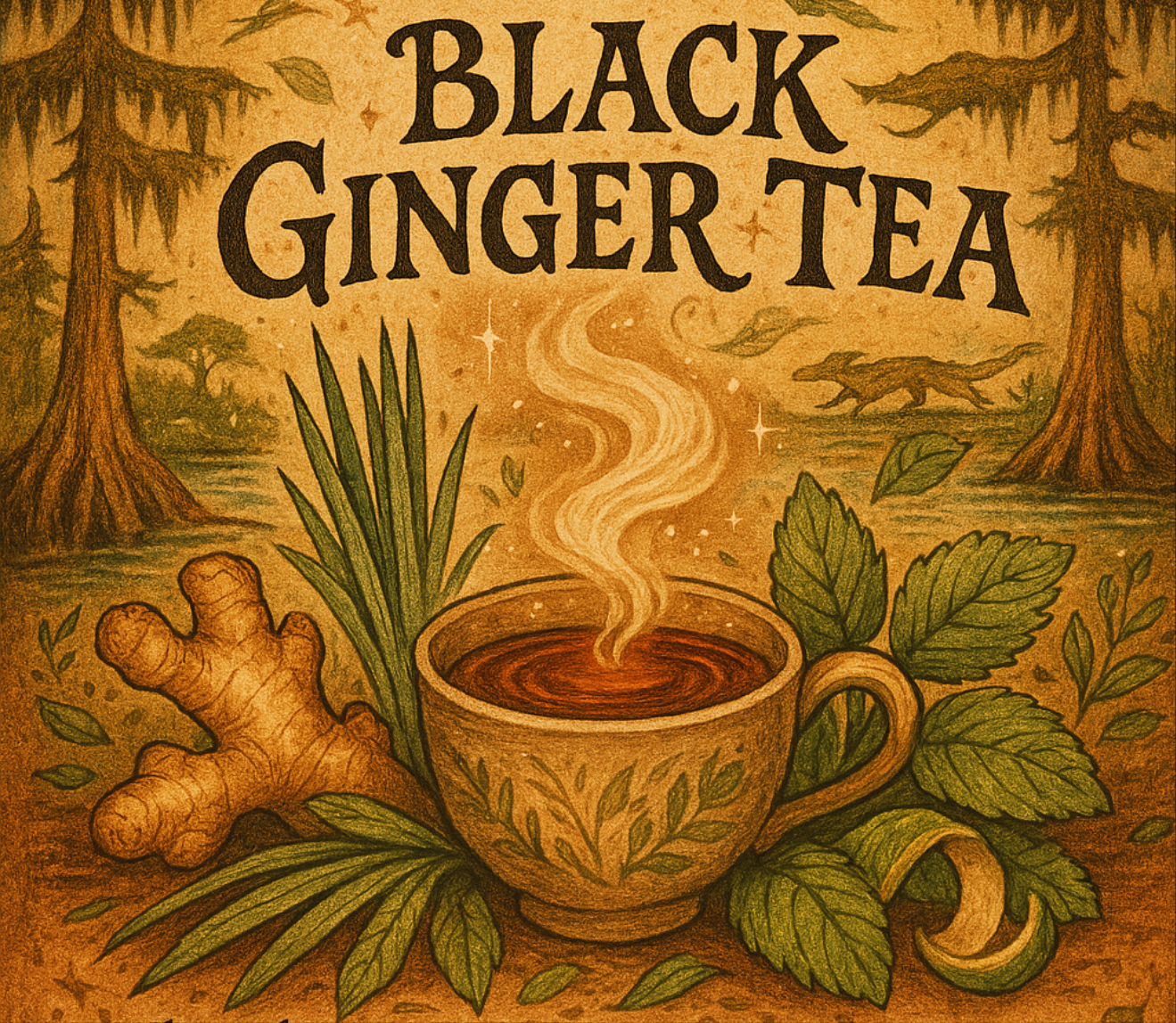 Black Ginger Tea