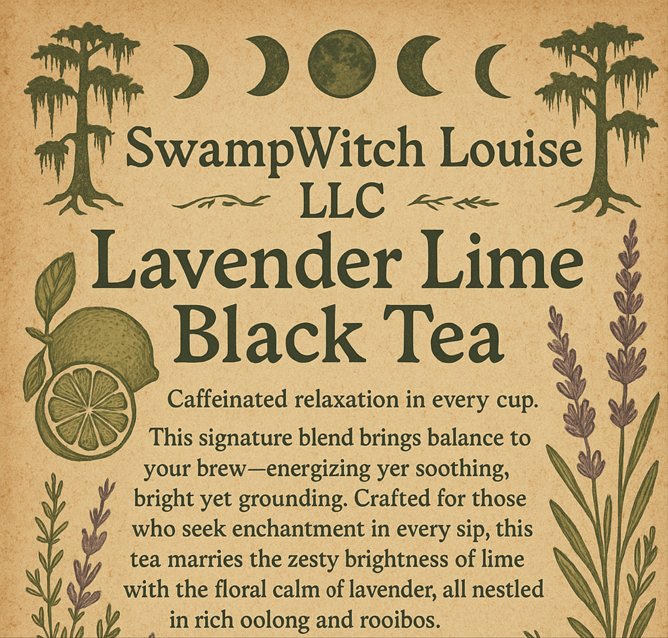 Lavender Lime Black Tea