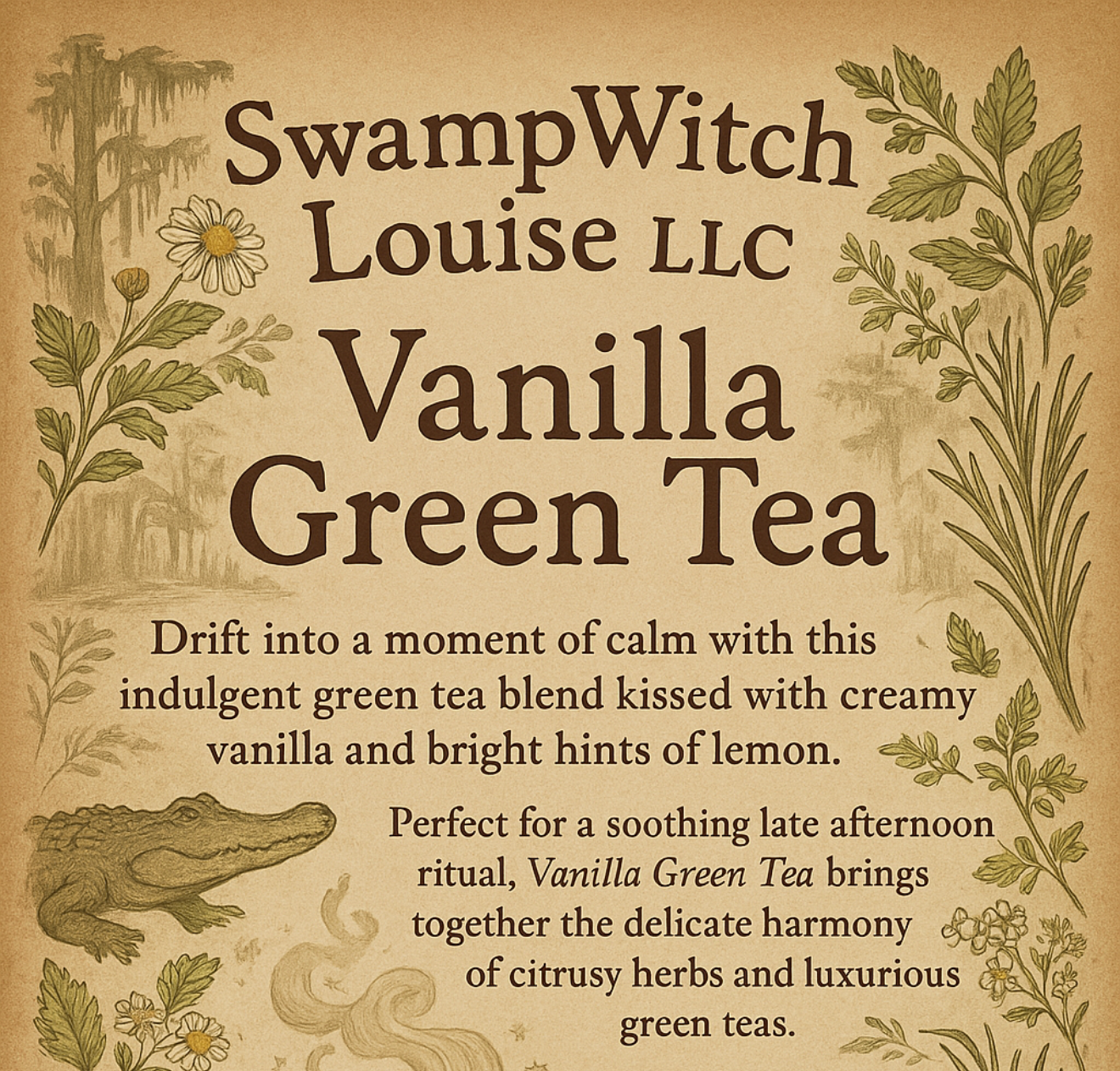 Vanilla Green Tea