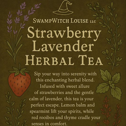 Strawberry Lavender Herbal Tea