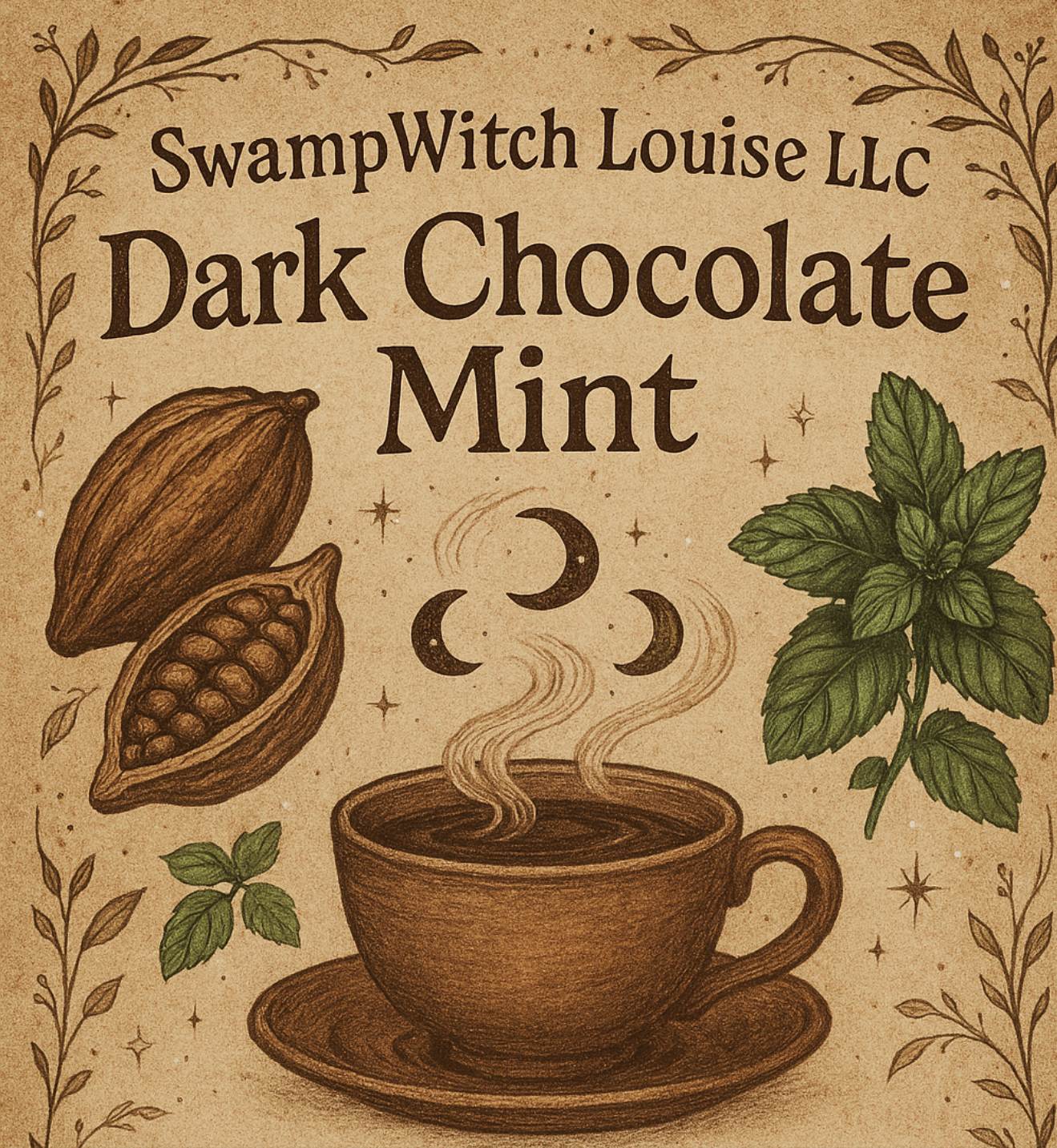 Dark Chocolate Mint Herbal Tea
