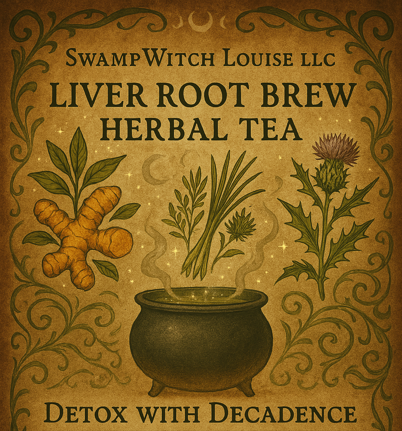 Liver Root Brew Herbal Tea