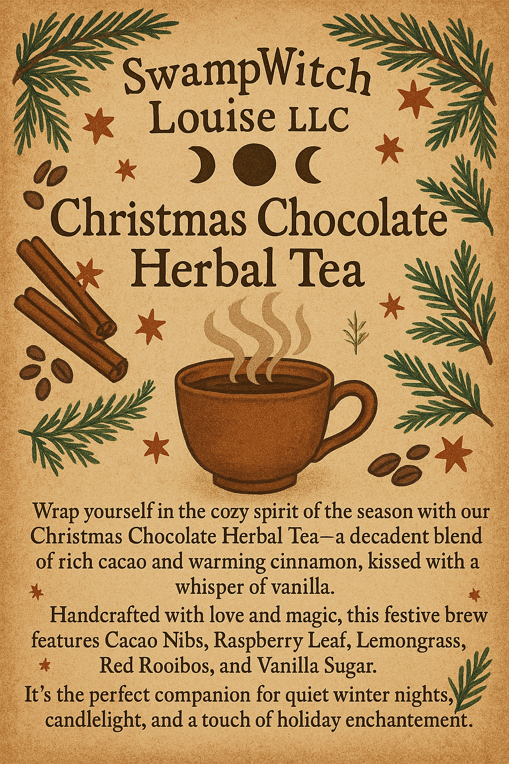Christmas Chocolate Herbal Tea