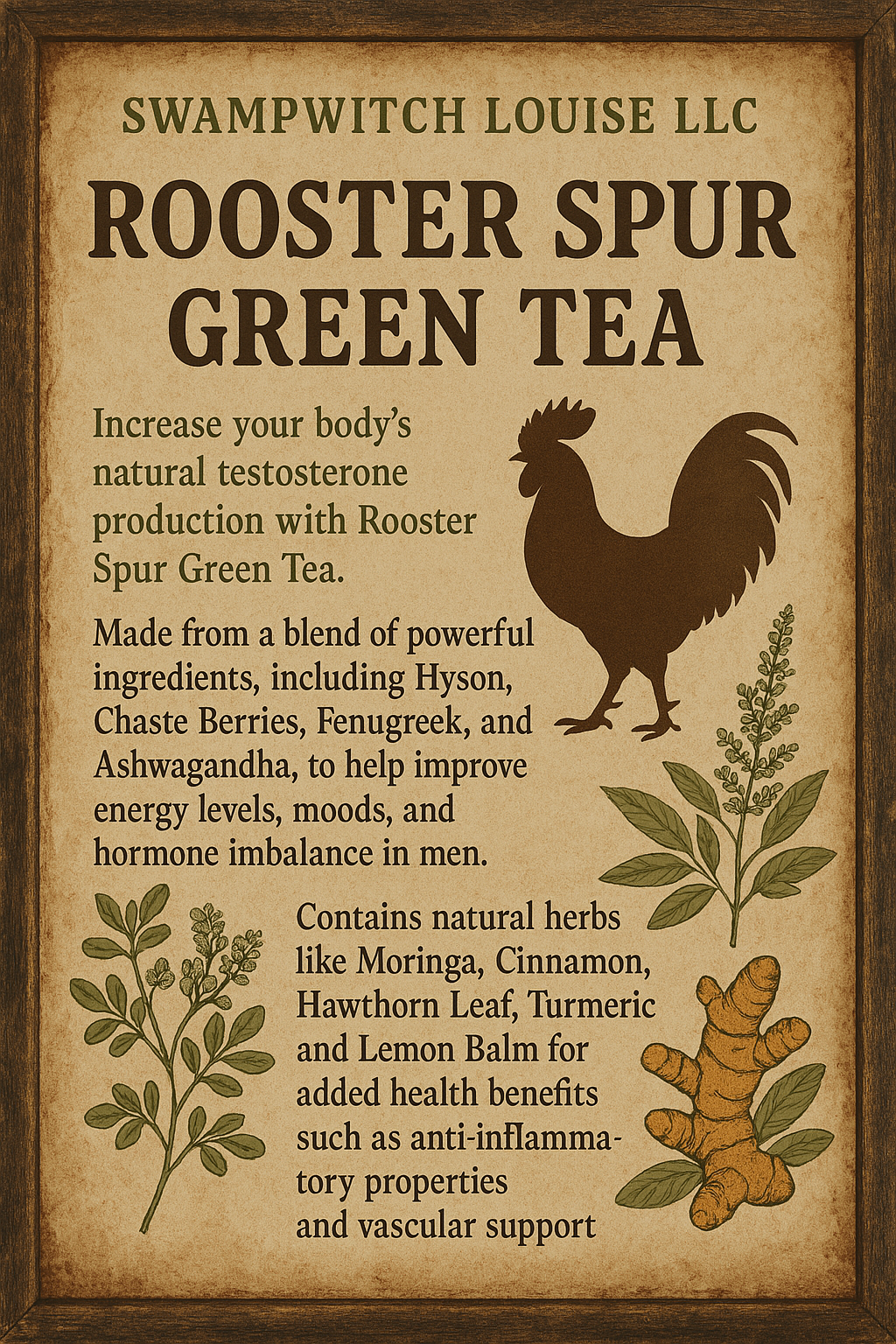 Rooster Spur Green Tea