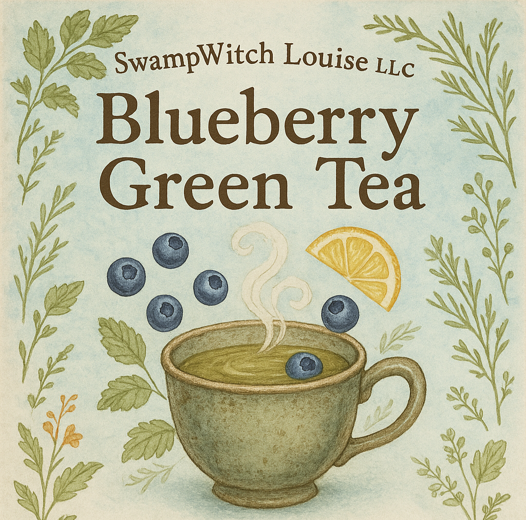 Blueberry Green Tea