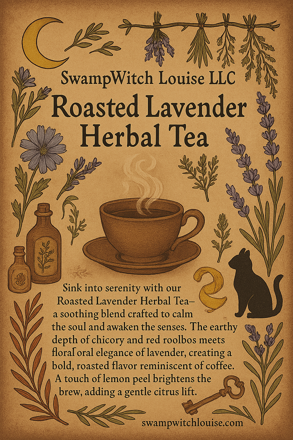 Roasted Lavender Herbal Tea