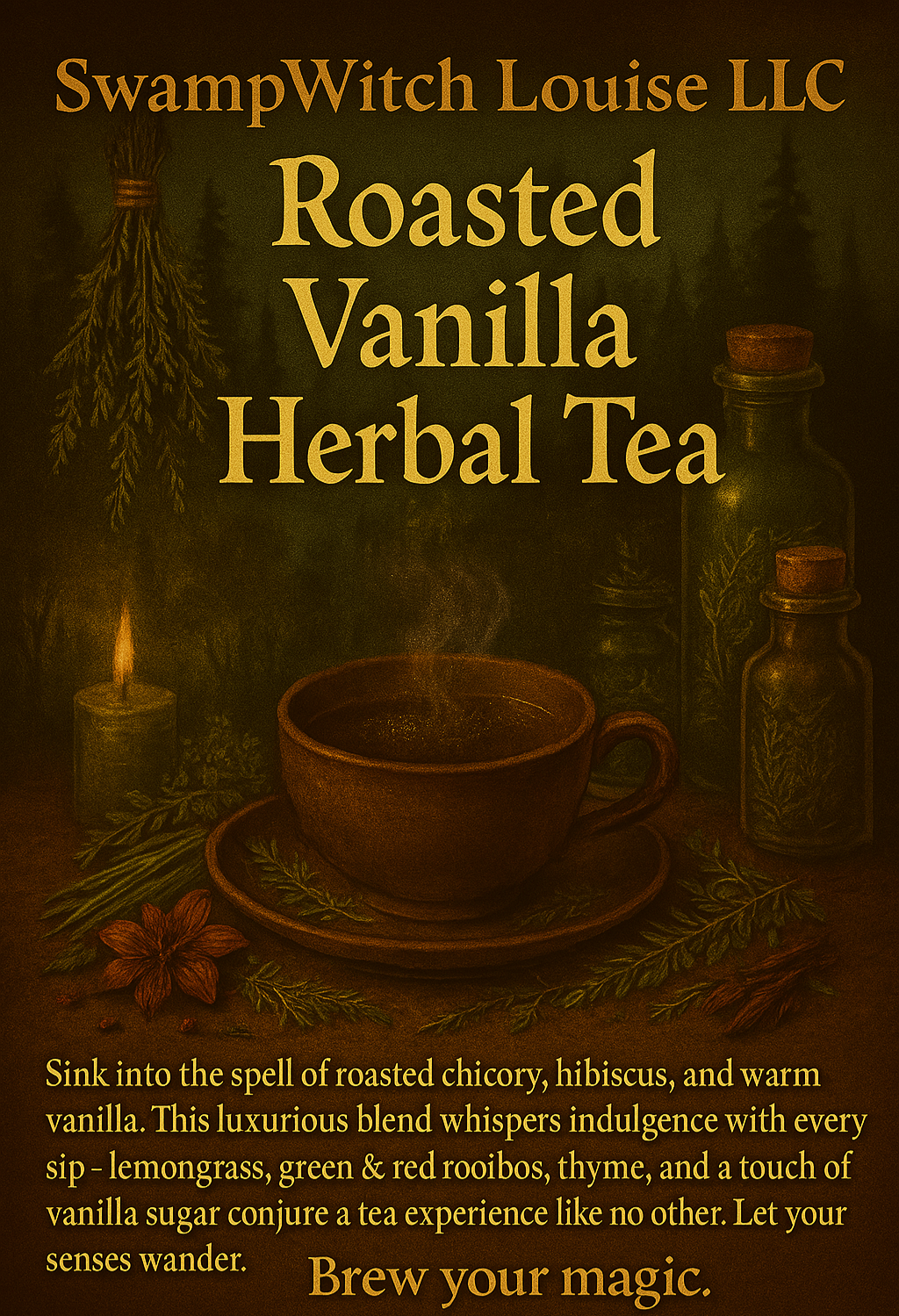 Roasted Vanilla Herbal Tea