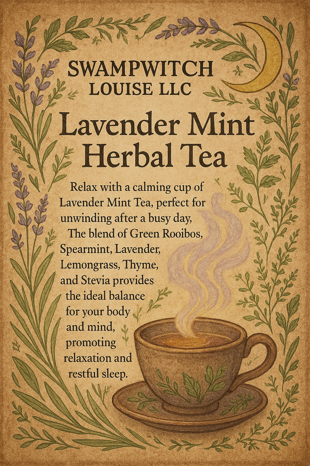 Lavender Mint Tea