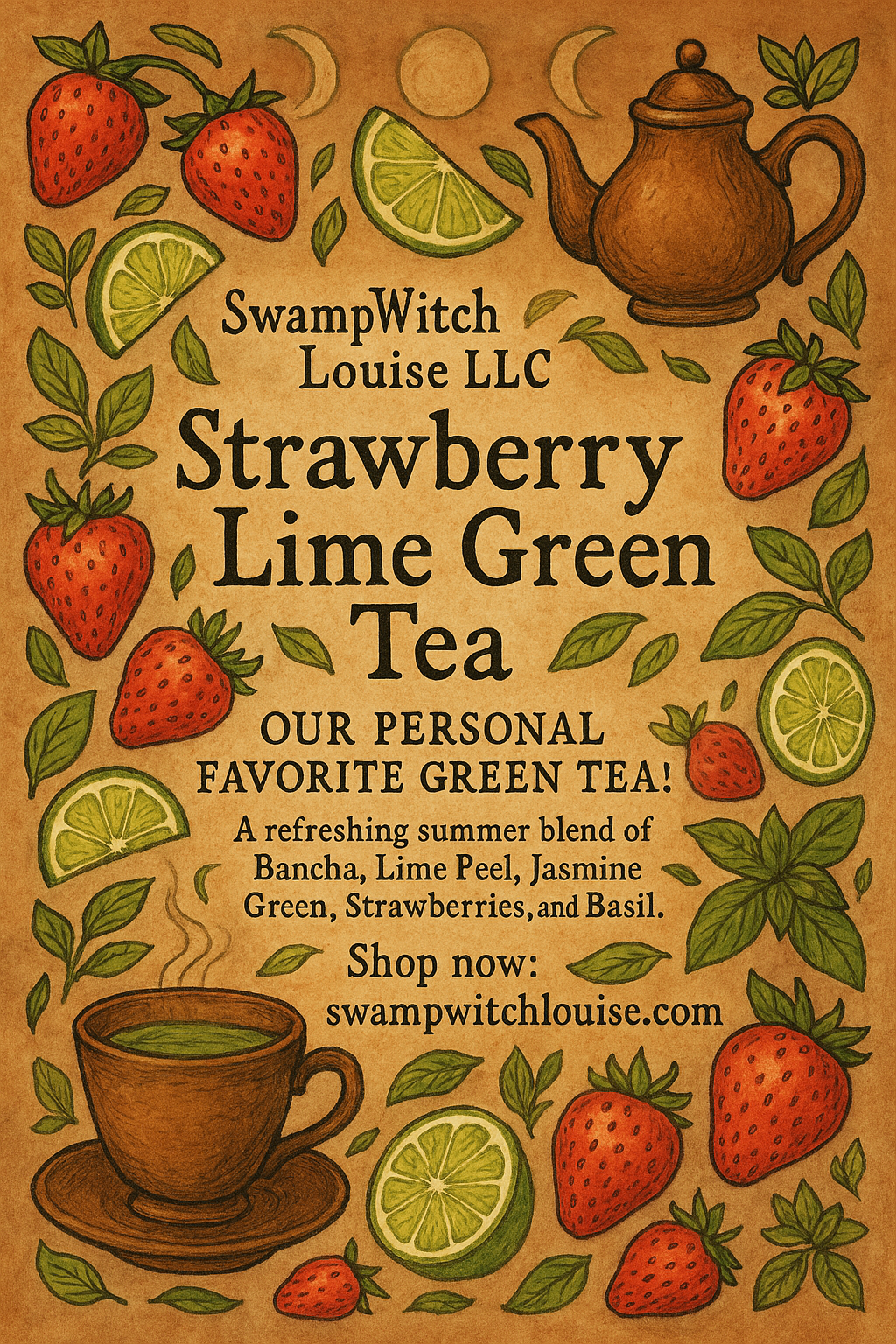 Strawberry Lime Tea