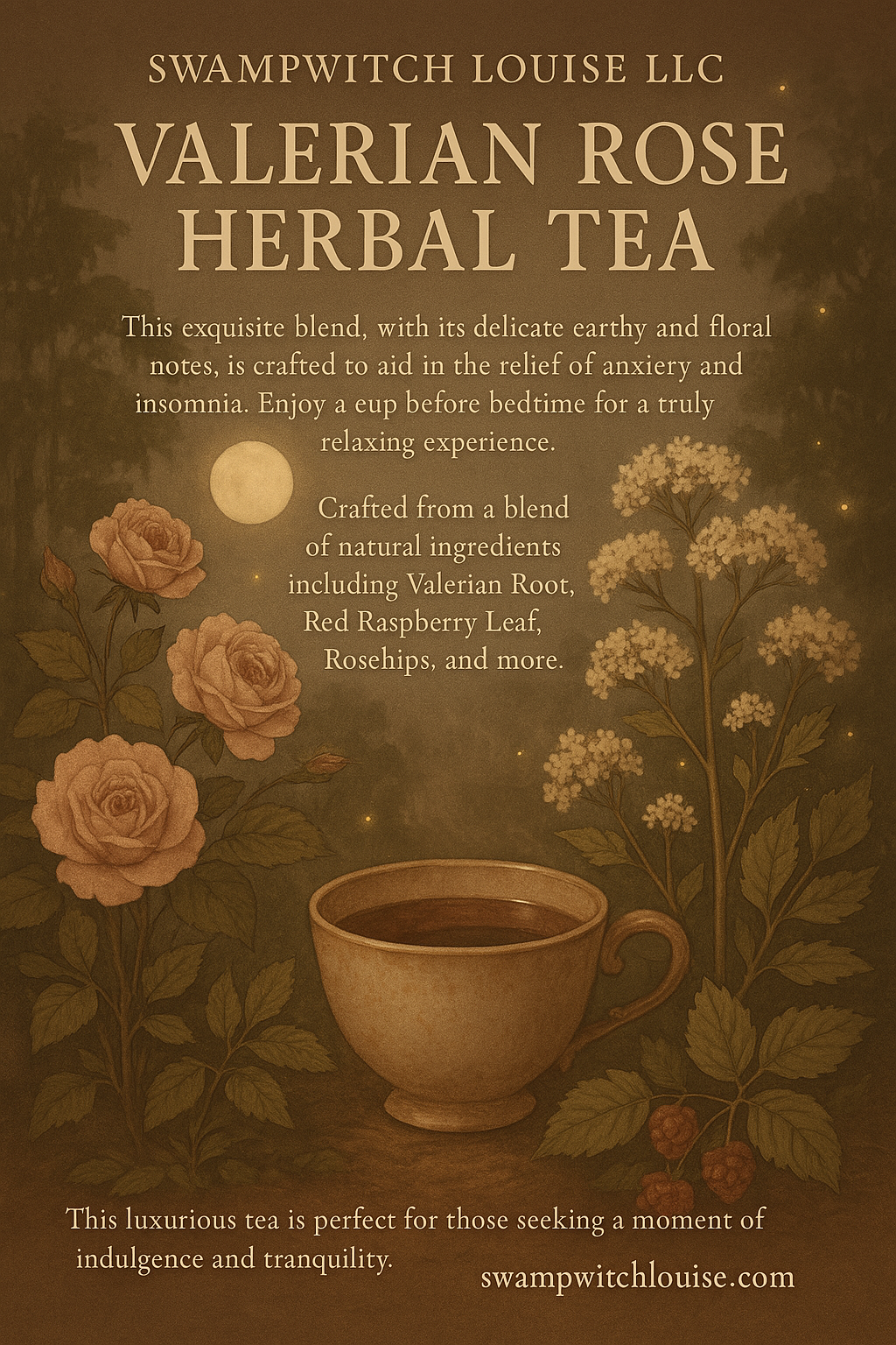 Valerian Rose Herbal Tea