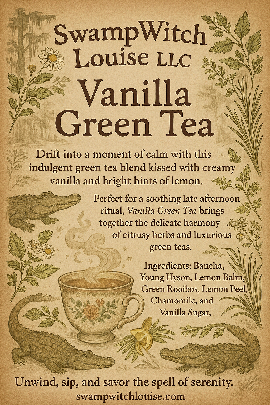 Vanilla Green Tea