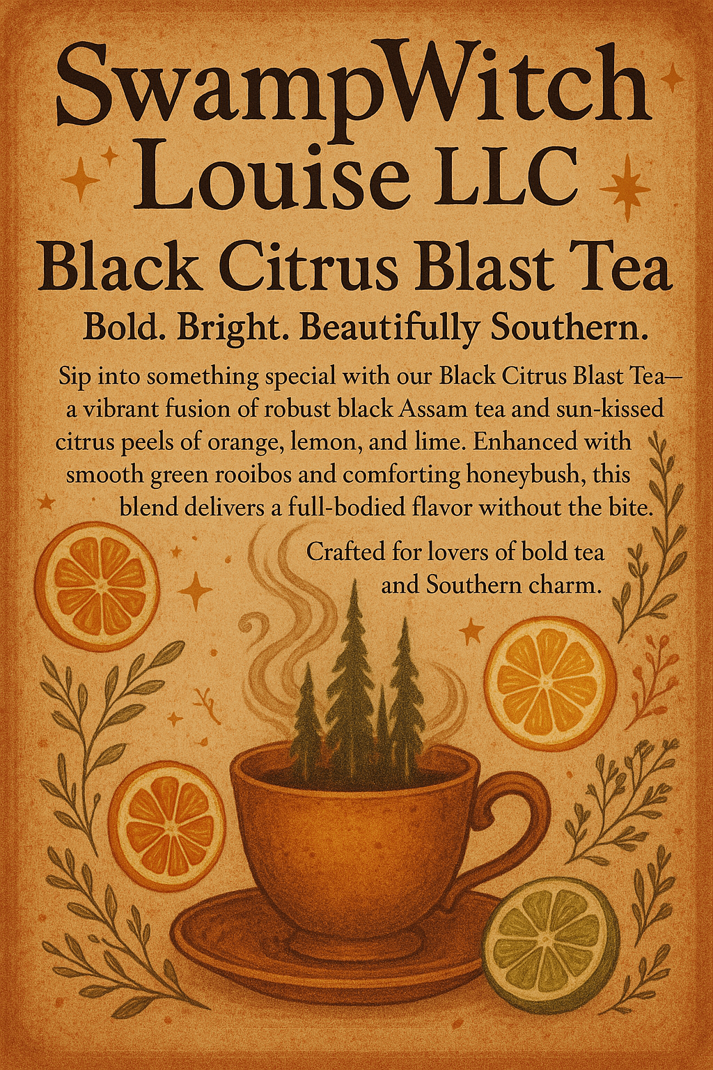 Black Citrus Blast Tea