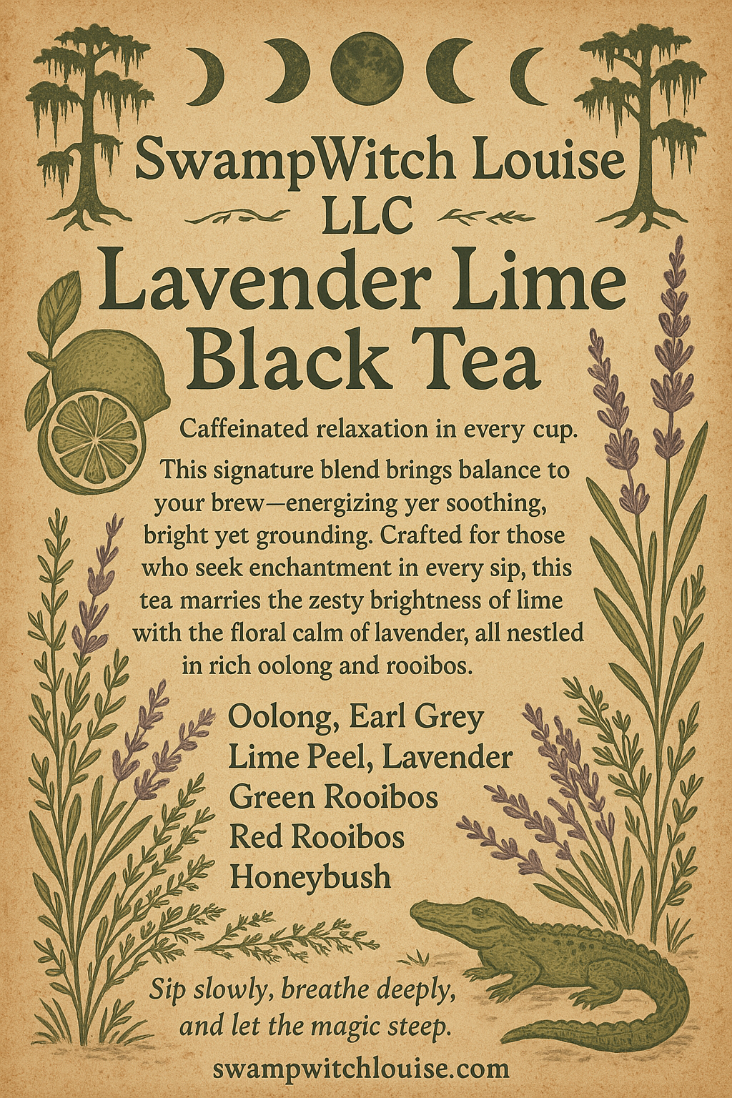 Lavender Lime Black Tea