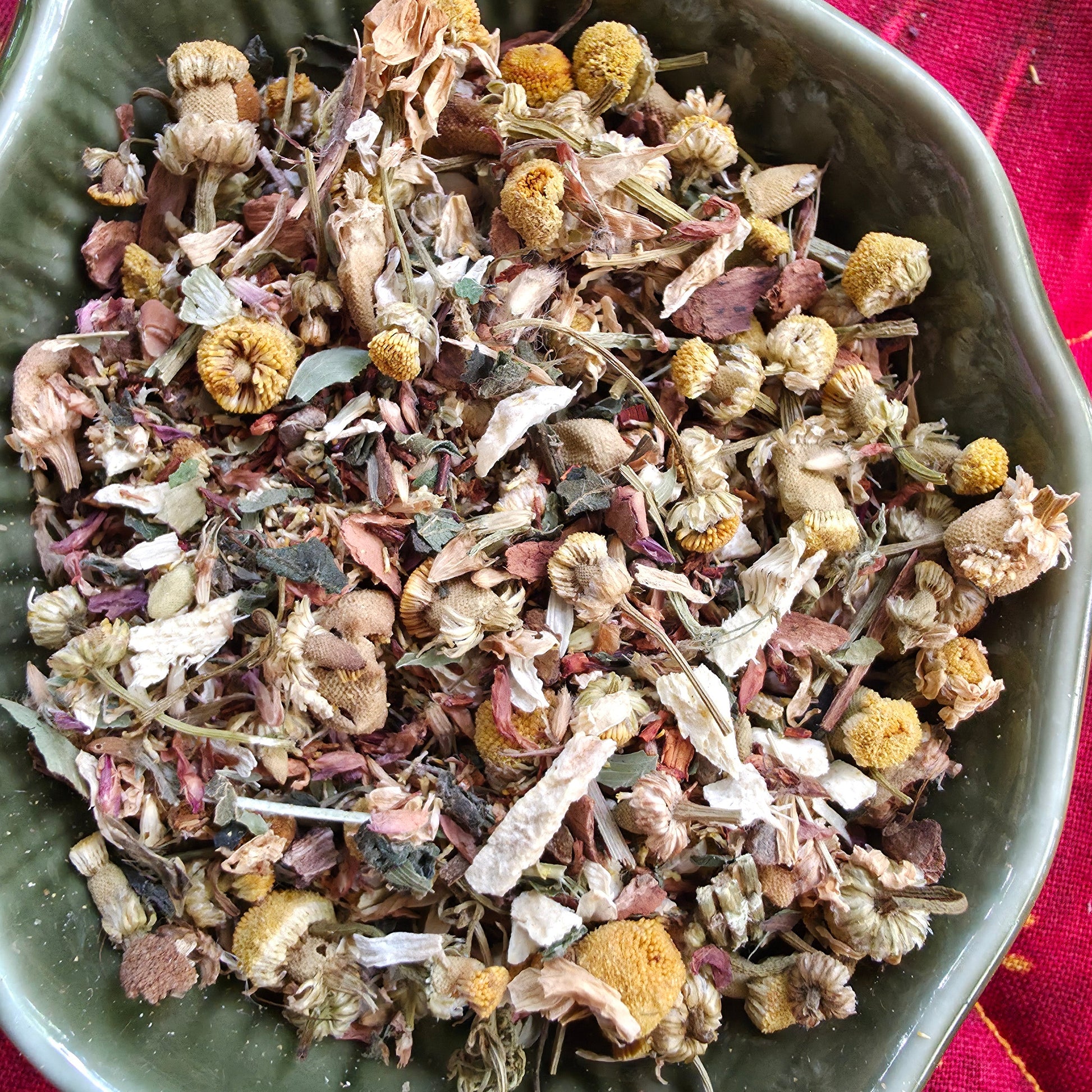 Chamomile Chai Herbal Teaa, Loose-leaf tea, tea blends