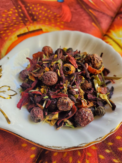 Crimson Comfort Herbal Tea