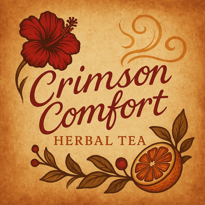Crimson Comfort Herbal Tea