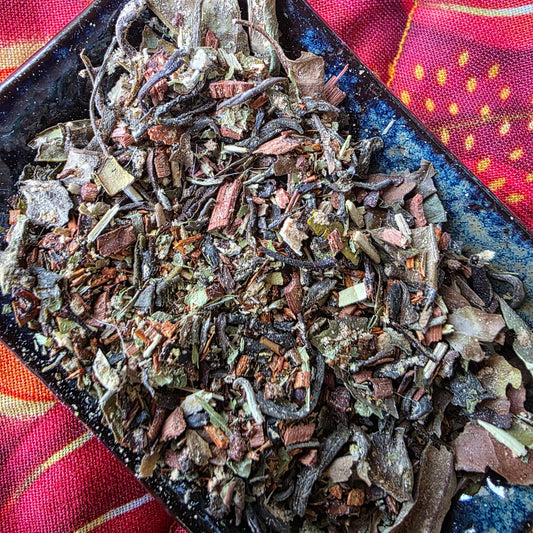White Tea with peach powder