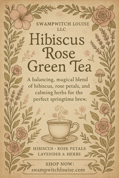 Hibiscus Rose Green Tea