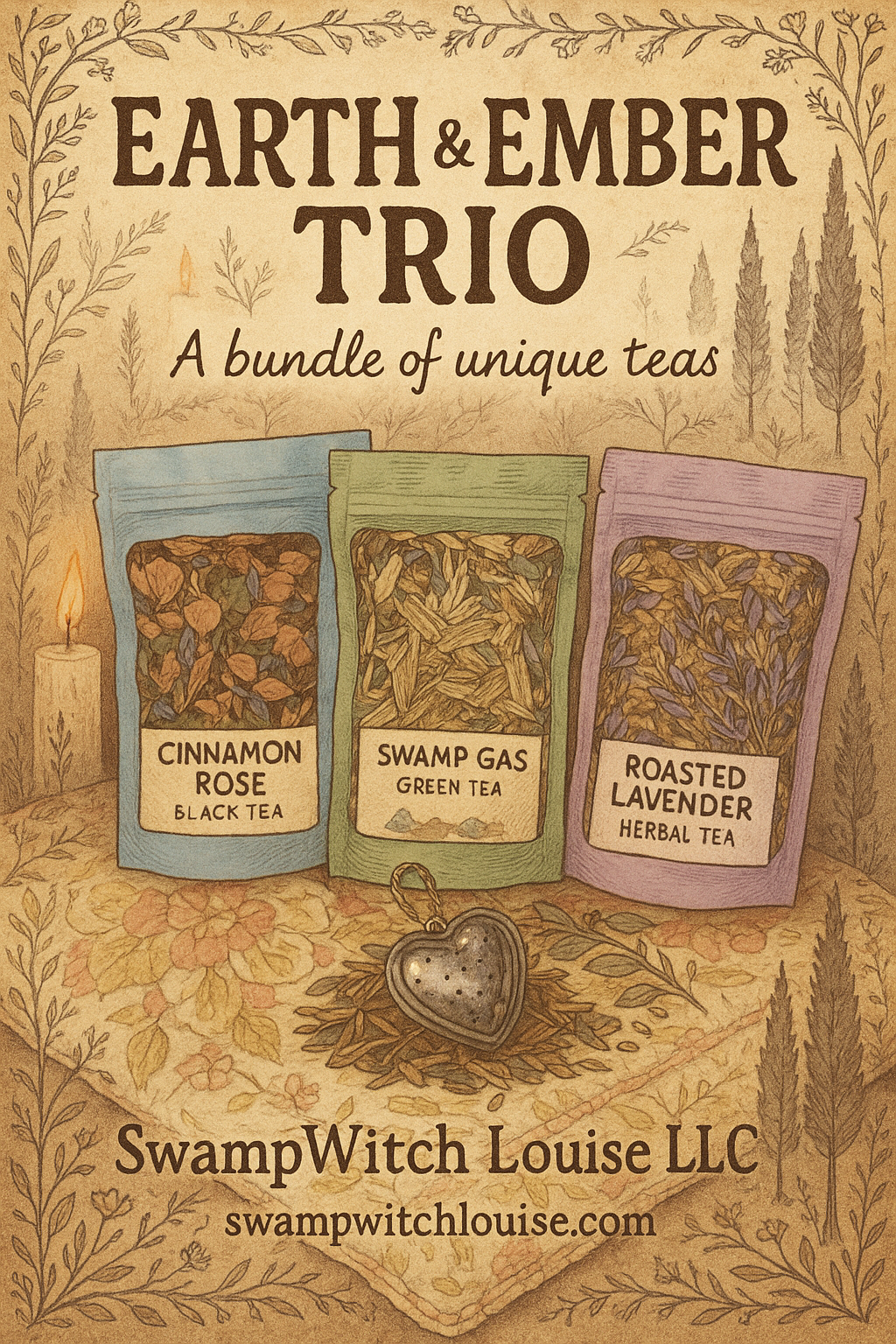 Earth & Ember Trio Tea Bundle